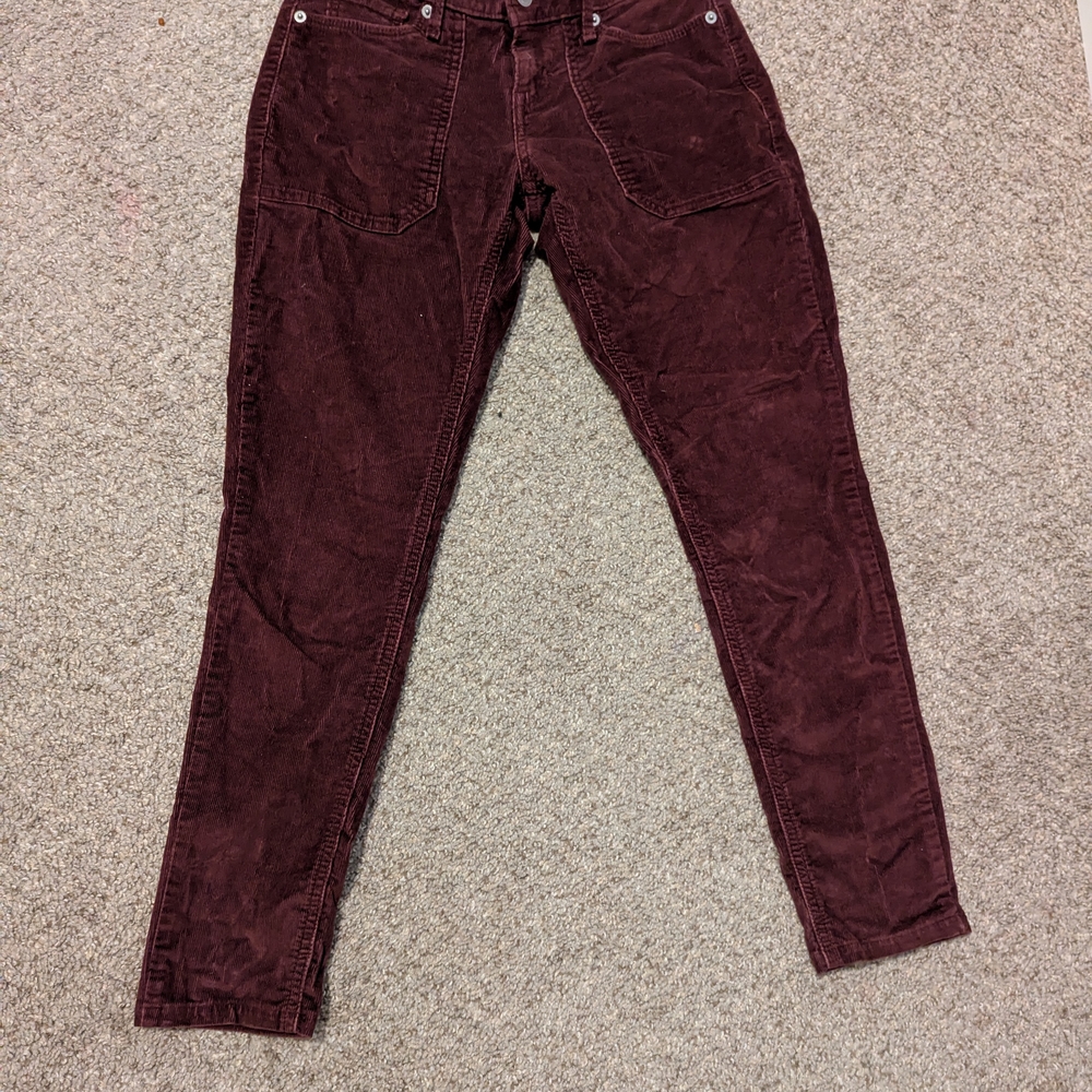 Levi's Women's Corduroy Pants - Burgundy